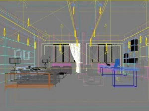 office space 62 3D Model