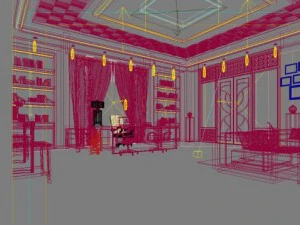office space 63 3D Model