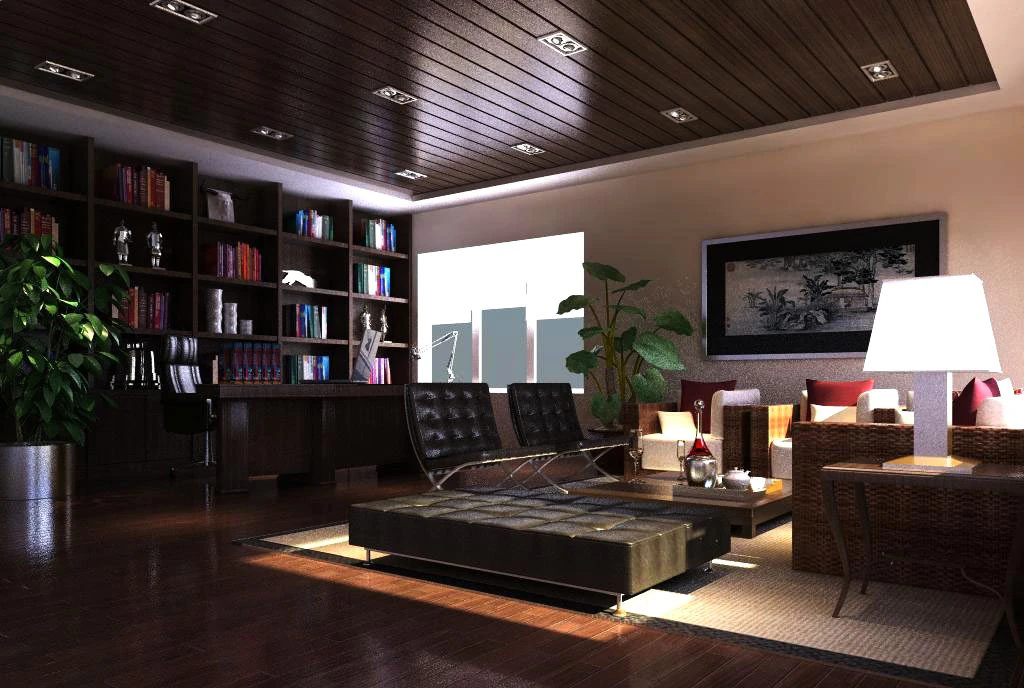 office space 71 3D Model .c4d .max .obj .3ds .fbx .stl .blend