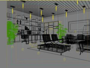 office space 71 3D Model