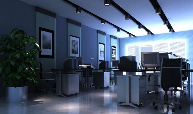 office space 72 Modèle 3D .c4d .max .obj .3ds .fbx .stl .blend 