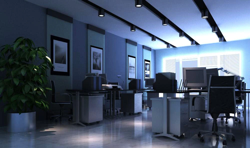 office space 72 3D Model .c4d .max .obj .3ds .fbx .stl .blend