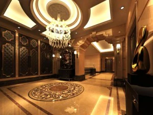 espaço do lobby 107 Modelo 3D