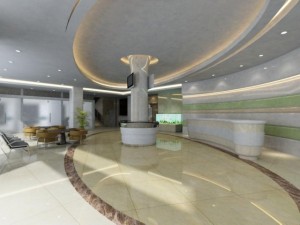 lobby space 131 3D-Modell