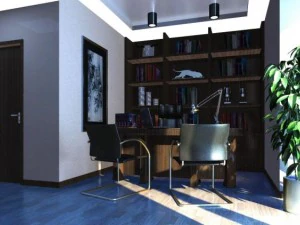 espacio de oficina 73 Modelo 3D