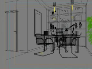 office space 73 3D Model