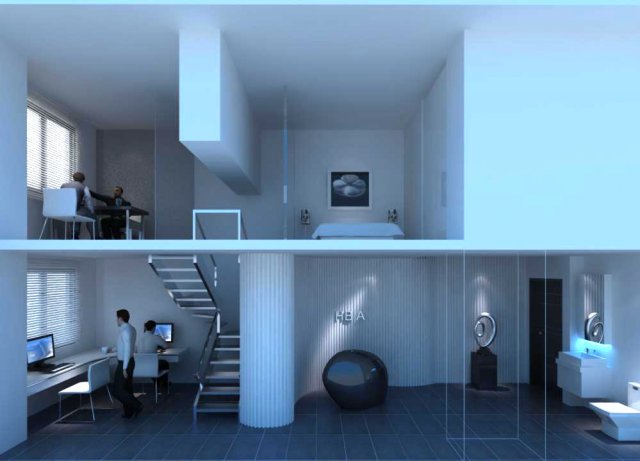office space 68 Model 3D .c4d .max .obj .3ds .fbx .stl .blend