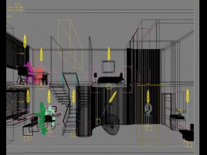 office space 68 Model 3D