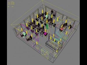 office space 69 Modello 3D