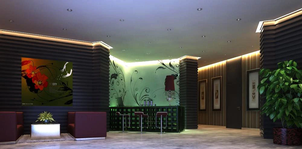 office space 75 3D Model .c4d .max .obj .3ds .fbx .stl .blend