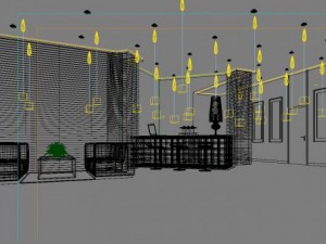 office space 75 3D Модель