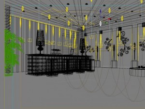 office space 76 3D 모델