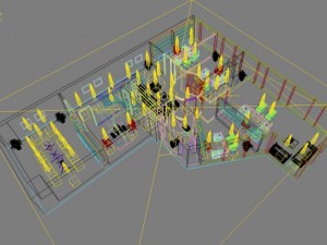 office space 70 Modèle 3D