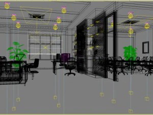 office space 78 3D Model