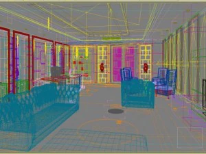 office space 86 3D Model