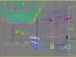 ofis alanı 89 3D Model