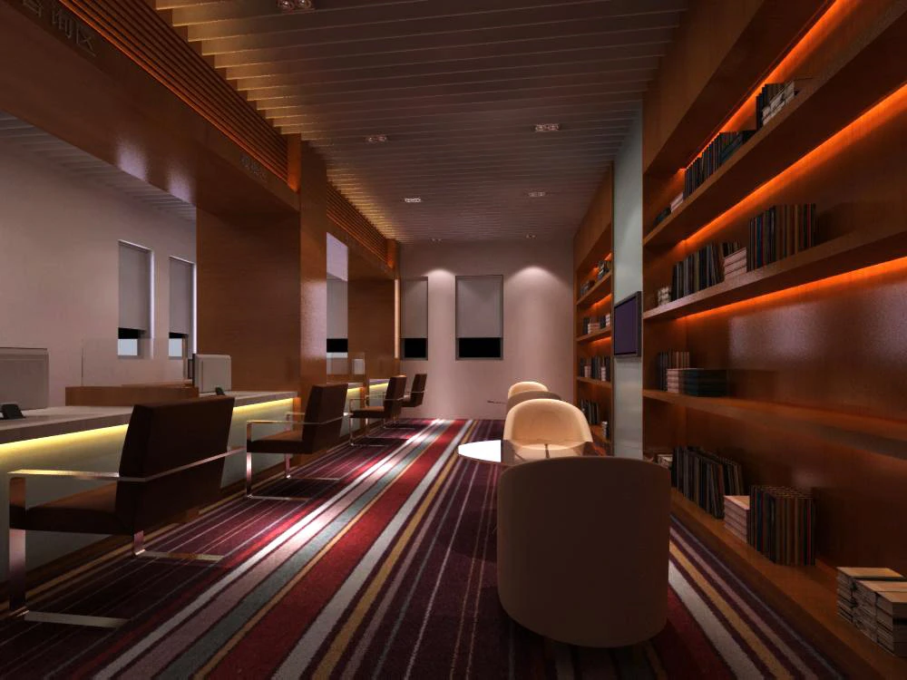 office space 90 3D Model .c4d .max .obj .3ds .fbx .stl .blend 