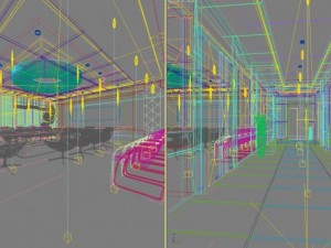 office space 93 Modello 3D