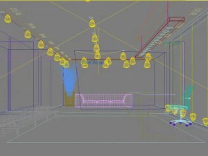office space 96 3D Model