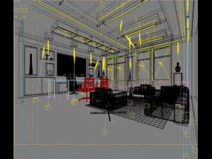 office space 98 3D Model