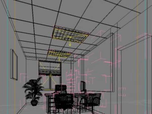 office space 99 3D Model