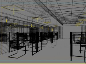 office space 100 3D Model