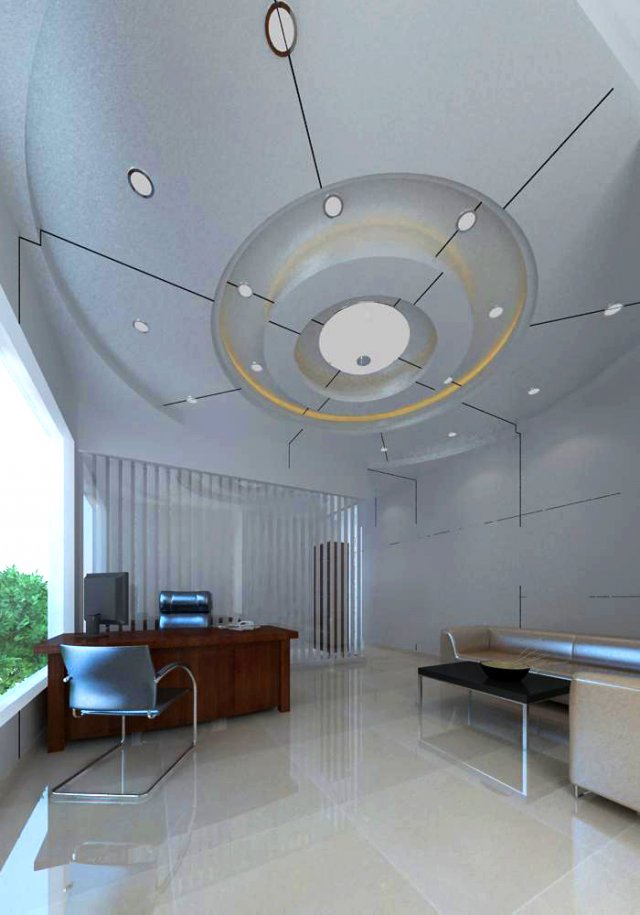 office space 102 Modello 3D .c4d .max .obj .3ds .fbx .stl .blend 