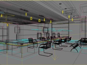 office space 103 3D Model