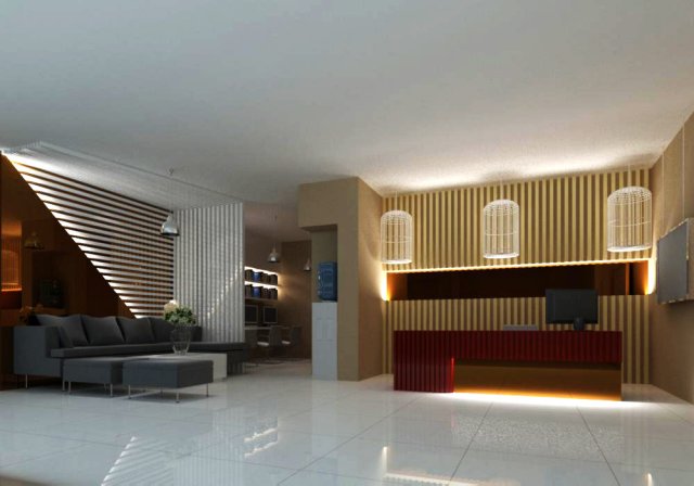 office space 105 Model 3D .c4d .max .obj .3ds .fbx .stl .blend