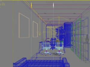 office space 108 3D Model
