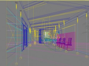office space 110 3D 模型