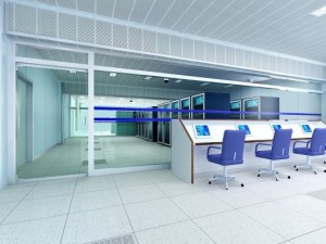 operating room  control room 009 3D-Modell