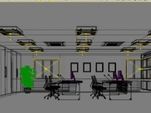 operating room  control room 010 3D Model