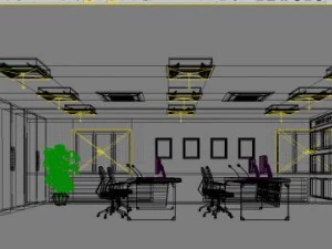 operating room  control room 010 3D Model