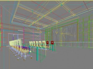 operating room  control room 007 Model 3D