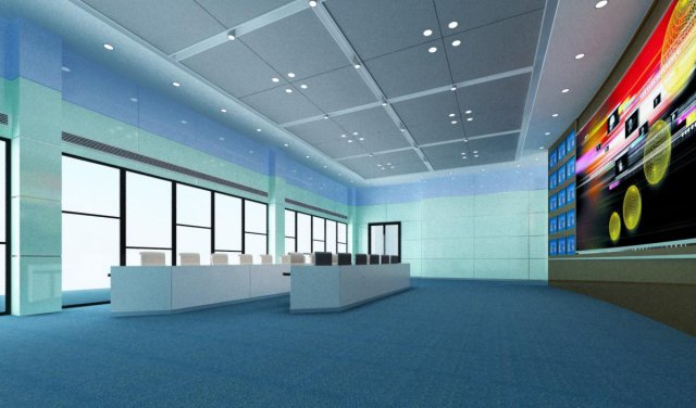 operating room  control room 005 Modello 3D .c4d .max .obj .3ds .fbx .stl .blend 