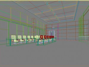 operating room  control room 006 Model 3D