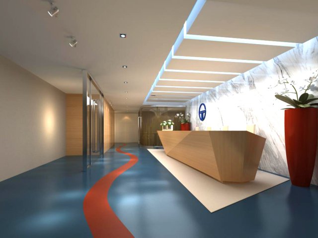 office space 117 Modelo 3D .c4d .max .obj .3ds .fbx .stl .blend 