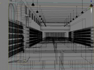 reading room Modelo 3D