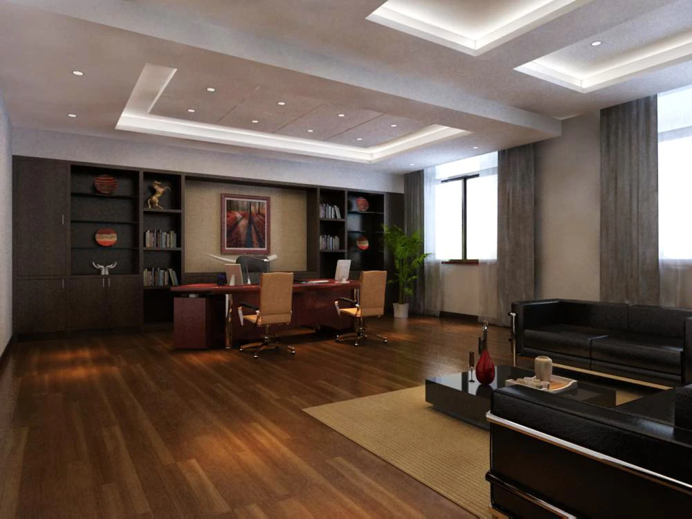 office space 118 3D Model .c4d .max .obj .3ds .fbx .stl .blend 