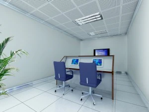 수술실 통제실 001 3D 모델