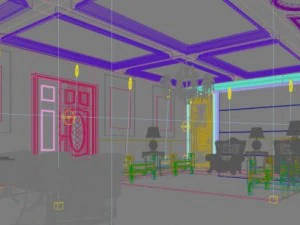 office space 115 3D Model