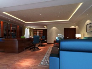 office space 120 3D 모델