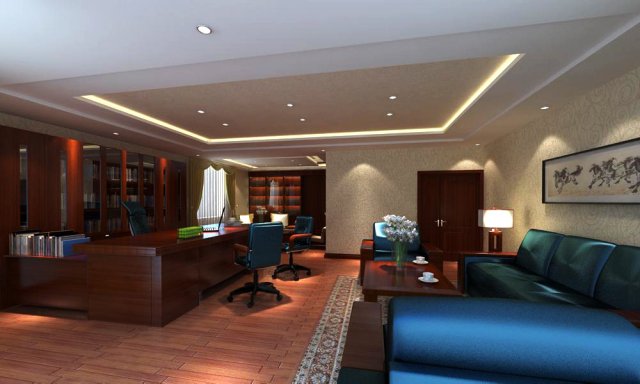 office space 121 Modelo 3D .c4d .max .obj .3ds .fbx .stl .blend 