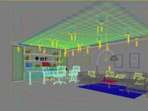 office space 124 3D Model