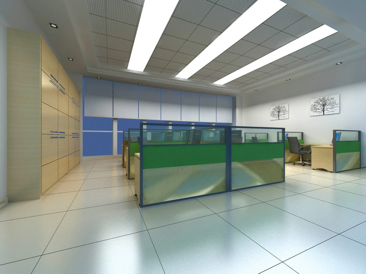 office space 125 3D Model .c4d .max .obj .3ds .fbx .stl .blend 