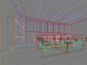 office space 125 3Dモデル