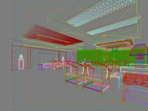 office space 127 3D-Modell