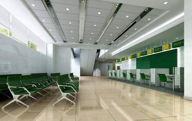 office space 128 3D मॉडल .c4d .max .obj .3ds .fbx .stl .blend 
