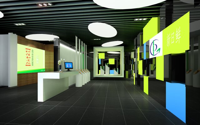 office space 132 Model 3D .c4d .max .obj .3ds .fbx .stl .blend